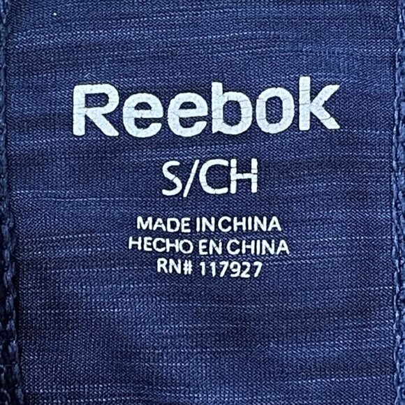 REEBOK Zippered Pocket Racerback Athletic Tank Top - Size Small - Picture 7 of 9